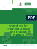 Guidelines For Pregnant Women and Nursing Mothers: Covid-19