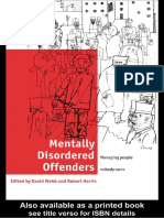 Mentally Disordered Offenders