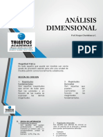 Análisis Dimensional Clase I