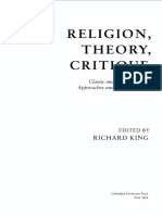 Religion, Theory, Critique: Classic and Contemporary Approaches and Methodologies