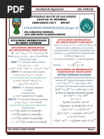 Formulario Segundo Parcial (Mat-207)