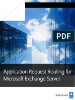 Application Request Routing For Microsoft Exchange Server