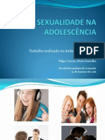 Sexualidade Na Adolescência