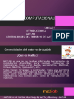 Entorno de Matlab y Variables