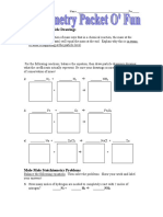 Stoichiometry Packet