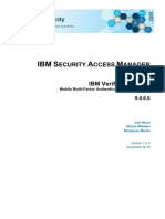 ISAM Mobile Multi-Factor Authentication Cookbook