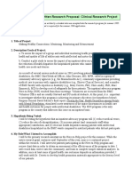 Enrichment Student Proposals Clinical Research PDF