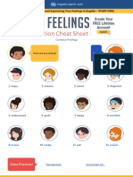 Your Feelings: Conversation Cheat Sheet