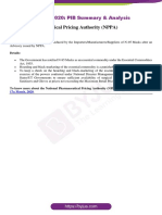 25 May 2020: PIB Summary & Analysis: National Pharmaceutical Pricing Authority (NPPA)