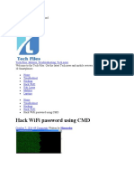 Hack Wifi Password Using CMD: Wi-Fi Hacking Method
