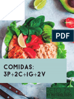 RECETARIO Comidas RETO 25 Dias PDF