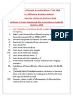 Project Details of FSA