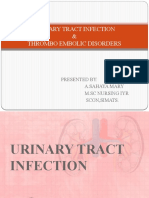 Uti and Thrombo Embolic Disorders