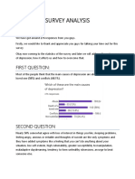 Survey Analysis and Research