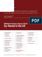 IBISWorld - Car Rental in The US - 2019