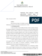 Jurisprudencia 2020 - Movilidad Mamani, Juan Carlos C ANSES S Reajustes Varios