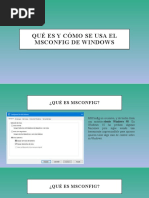 Qué Es y Cómo Se Usa El MSConfig de Windows