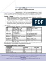 Gulf DCT Fluid: Synthetic Dual Clutch Transmission Fluid