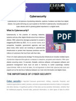 What Is Cybersecurity?