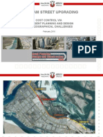 Al Salam Street Upgrading: Cost Control Via Intelligent Planning and Design For Geographical Challenges