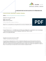 LafidlisationdesRHenpriodedecriseconomique GIRAUD PDF