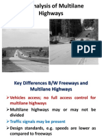 Lec-6 - LOS Multilane Hwys