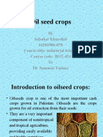 Oil Seed Crops..... Rol No 078