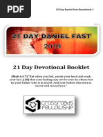 21 Day Fast BOOKLET 2019 PDF