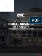 Digital Business Strategy Brochure