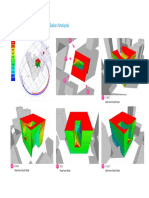 深化幕牆設計-日照分析 Façade Design Development - Solar Analysis: 东南面 View from South East