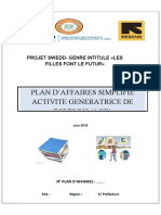 2019 05 31 Canevas Plan D'affaires