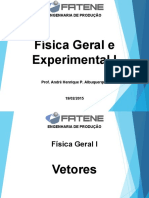 Física Geral e Experimental 1 - Aula 2 - ENG - PROD