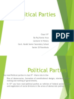 Political Parties Class 10 Notes