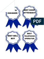 Best Fo Manager Best Door Attendant