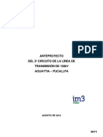 Informe Final - Linea 138kV Aguaytia - Pucallpa PDF