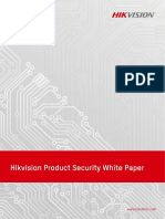 Hikvision Product Security White Paper