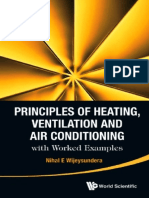 Principles of Heating, Ventilation and Air Conditioning With Worked Examples PDF