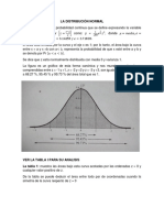 Distribucion Normal