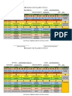 Horario de Clases Prof Elan