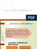 El Laudo Arbitral-1