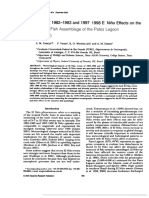 Comparison of The 1982-1983 and 1997-1998 El Nino Effects On The Shallow-Water Fish Assemblage of The Patos Lagoon Estuary (Brazil)