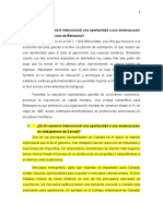 Comercio Internacional Oportunidad o Amenaza