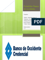 Portafolio Banco de Occidente