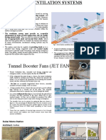 Vent Shafts: Ventilation System Via A By-Pass System With Dampers. During Normal