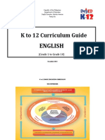 K To 12 Curriculum Guide: English