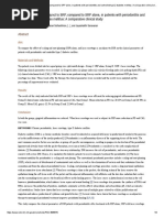 LASER Curettage As Adjunct To SRP, Compared To SRP Alone, in Patients With Periodontitis and Controlled Type 2 Diabetes Mellitus - A Comparative Clinical Study