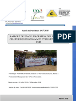 RAPPORT DE STAGE TCHIAME Gountante Master 2 MOA - OUAGA II PDF