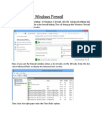 Block Ports in Windows Firewall