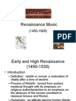 Renaissance Music