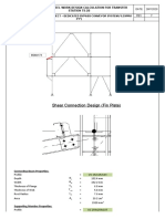 Beam To Beam-Fin Plate